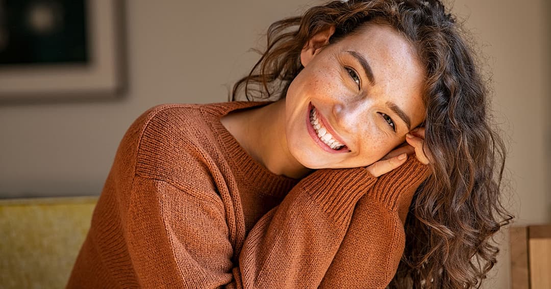 smiling woman