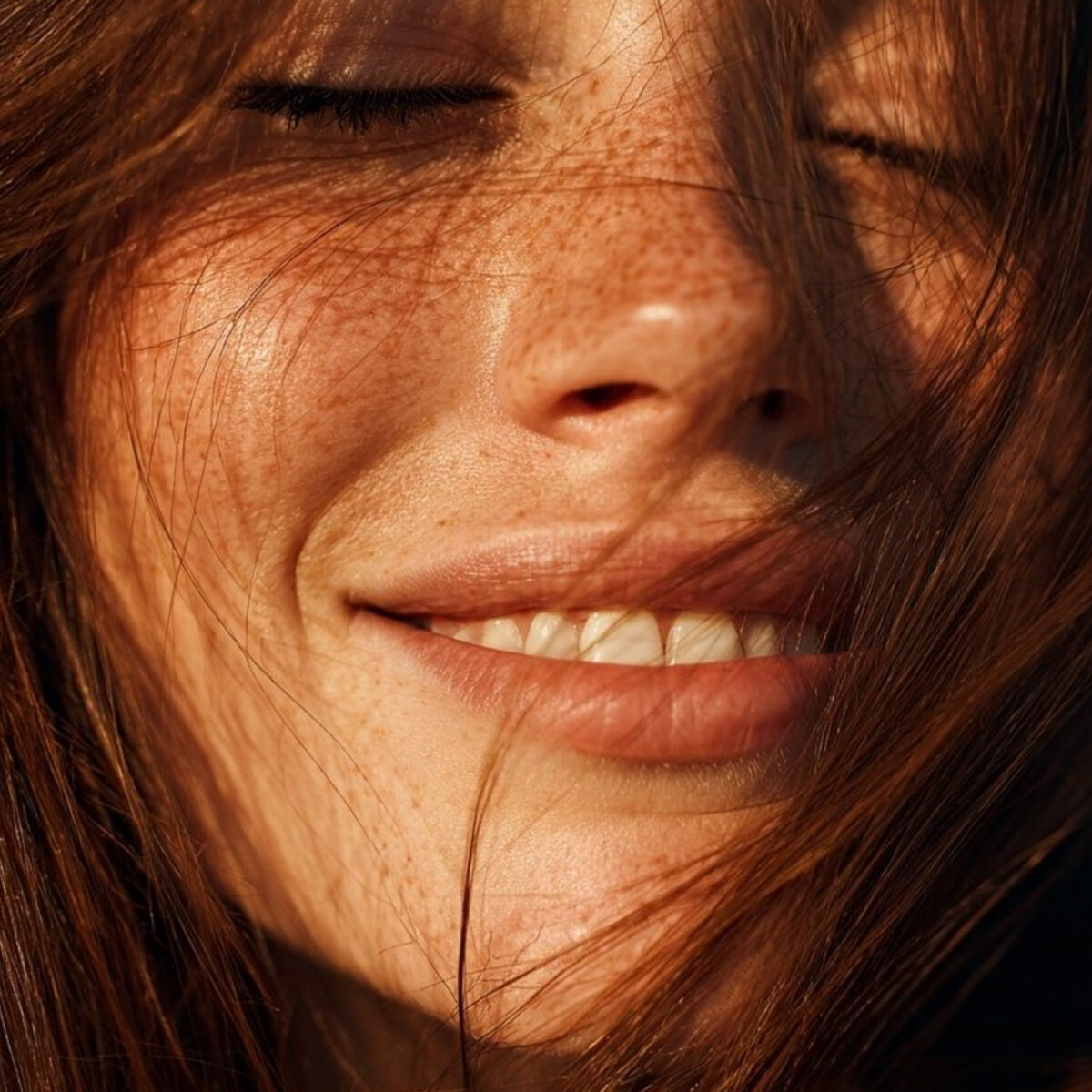 Woman's upper face